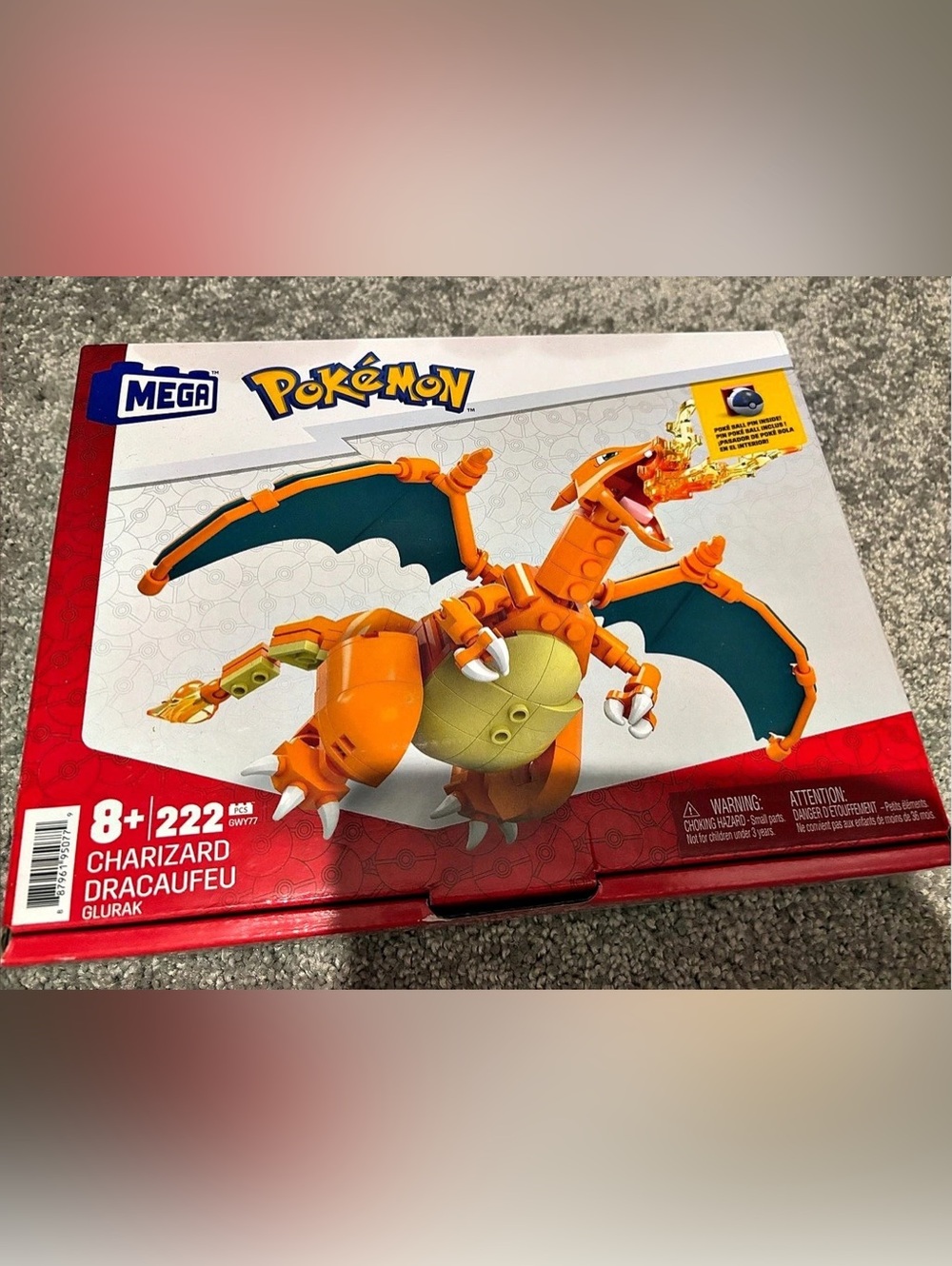 Brand new Pokémon Charizard MEGA Building Set